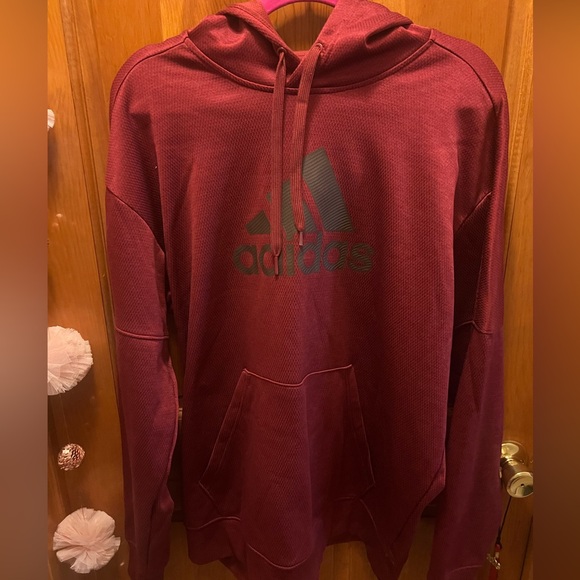adidas Other - Adidas Red Sweatshirt Hoodie Casual Wear
